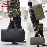Wobag Travel Duffle Bag Gym Luggage Canvas Weekend Bag