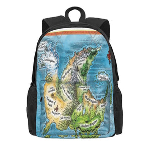 Wof Maps Backpacks Men's Backpacks Bags For Women