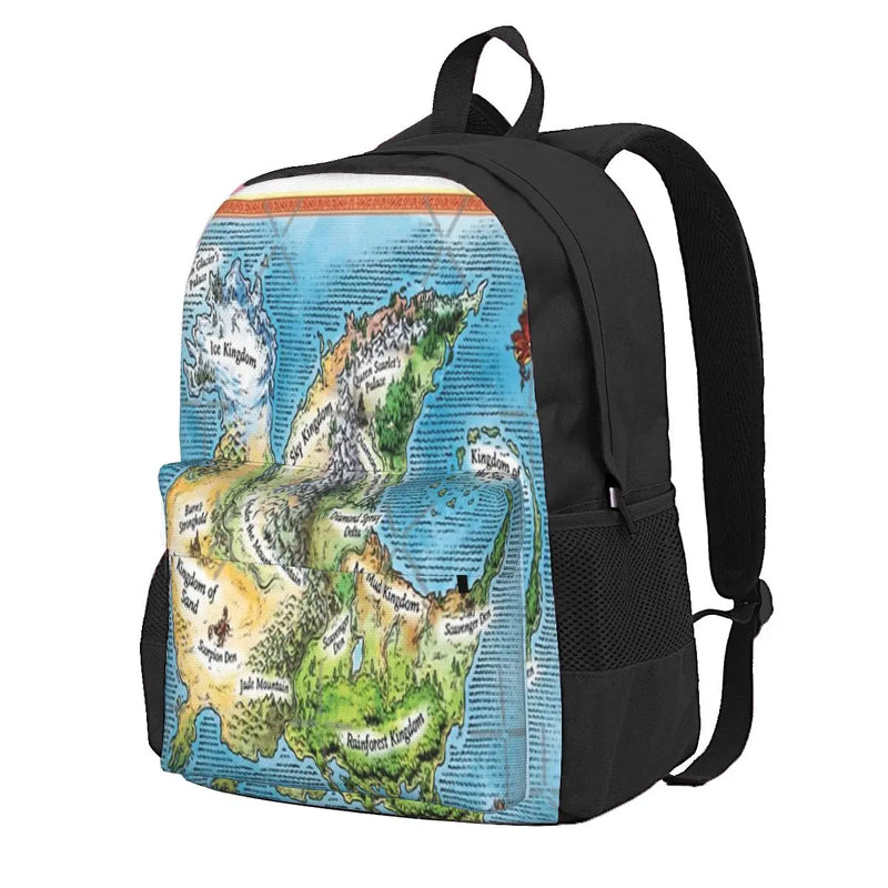 Wof Maps Backpacks Men's Backpacks Bags For Women