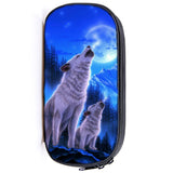 Wolf Stationery Bag High Kids Pencil Case
