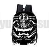 Wolf School Backpack for Boys Girls Animal Lion Dragon Travelbag