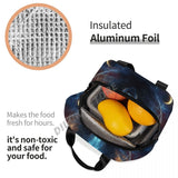 Wolf Insulated Lunch Bag for Kids School Bento Box
