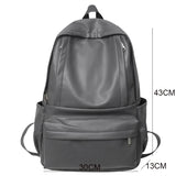 Women Backpack High PU Leather Rucksack Women's Knapsack Travel Bagpacks School