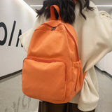 Canvas Backpack Large Capacity School Bag for Girls