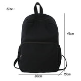 Canvas Backpack Large Capacity School Bag for Girls