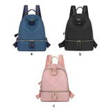 Stylish Waterproof Backpack Portable 20-35L Solid Zipper Breathable Bag