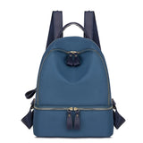 Stylish Waterproof Backpack Portable 20-35L Solid Zipper Breathable Bag