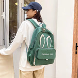Canvas Lightweight Waterproof Woman Backpacks All-match Travel Bags