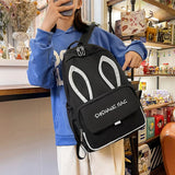 Canvas Lightweight Waterproof Woman Backpacks All-match Travel Bags