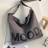 Japanese Literary Canvas Shoulder Bag Large-capacity Tote Bag