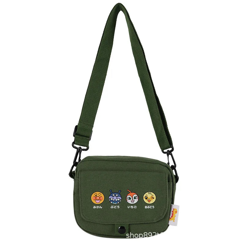 Canvas Small Square Cartoon Fairy Messenger Bag