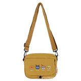 Canvas Small Square Cartoon Fairy Messenger Bag