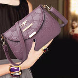 Women's Embossed Crossbody Bag Small Purses Handbags Clutch