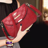 Women's Embossed Crossbody Bag Small Purses Handbags Clutch