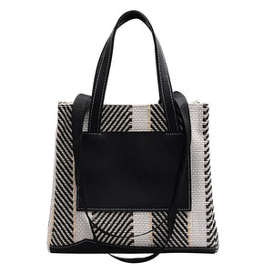 Big Straw Handbag Matching Weaving Sexy Casual