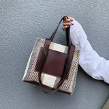 Big Straw Handbag Matching Weaving Sexy Casual