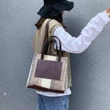 Big Straw Handbag Matching Weaving Sexy Casual