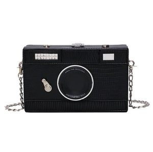 Camera Shape Ladies Bag Crossbody Purse