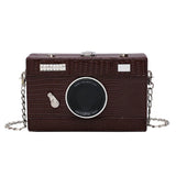 Camera Shape Ladies Bag Crossbody Purse