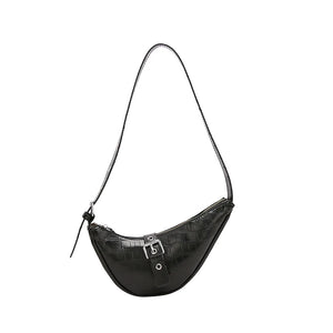Vintage Moon Shape Mini Shoulder Bag Handbag Small Single Shoulder Clutch