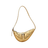 Vintage Moon Shape Mini Shoulder Bag Handbag Small Single Shoulder Clutch