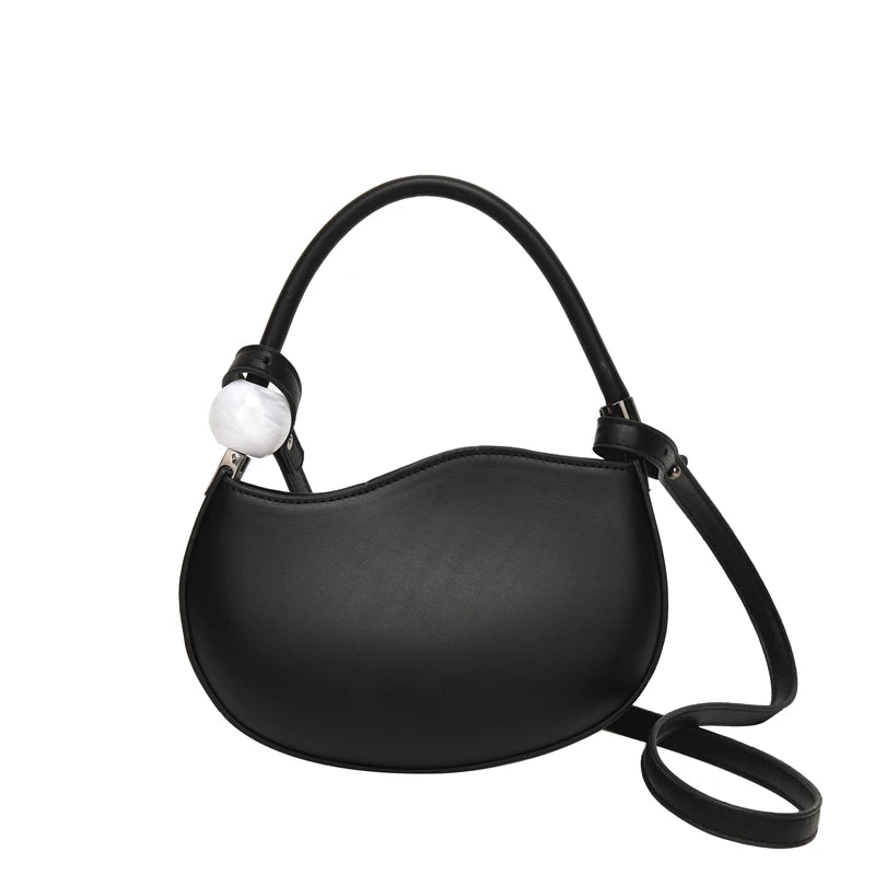 Retro Leather Clutch Purse Crossbody Bag Small Chain Messenger Bag