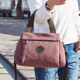 Canvas Handbag Casual Lady Hobos Single Shoulder Bag Girls Crossbody Pac