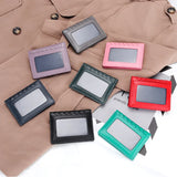 Cow Leather Card Wallet Business Card Holder Coin Purse