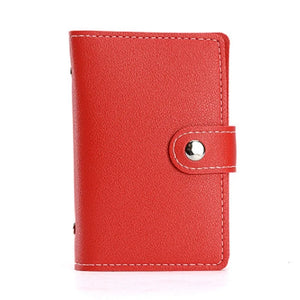 Lychee Driver's Leather Card Wallet - Multi-function