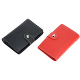 Lychee Driver's Leather Card Wallet Mini Purse