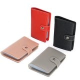 Lychee Driver's Leather Card Wallet Mini Purse