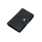 Lychee Driver's Leather Card Wallet Mini Purse