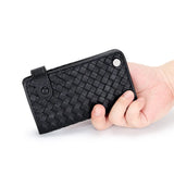 Woman Card Wallet Purse Leather Money Bag Solid Clutch Bag