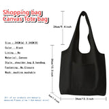 Food Pattern Printing Series Tote Bag Canvas Bag Student Soft Commuter Bag