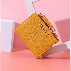Small Lady Wallet with Hasp Clutch for Girl