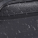 Women Cosmetics Bag Men Handbag PU Leather Phone Wristlet Bag