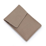 Woman Leather Coin Purse Wallet Mini Zipper Money Clip Bags