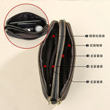 Leather Crossbody Bag for Women Small Messenger Bag