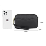 Leather Crossbody Bag for Women Small Messenger Bag