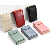Women Crossbody Bag Large Capacity Double-layer Wallet