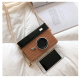 Camera Shape Women Crossbody Bag Single Shoulder Handbag