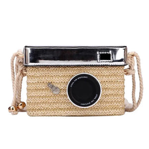 Camera Shape Women Crossbody Bag Single Shoulder Handbag