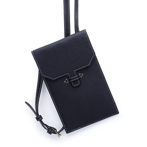 Cow Leather Crossbody Phone Bag for Women