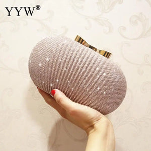 Diamond Rhinestone Evening Clutch Crystal Clutch Wallet Bridal Party Bag