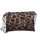 Leopard Evening Bag Wedding Party Shoulder Clutch Purse PT1100