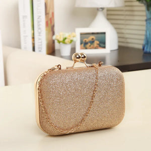 Small Mini Chain Shoulder Handbag Crossbody Clutch for Party Prom Wedding