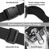 Clear Jelly Messenger Bag Fanny Pack Waist Belt Chest Bag