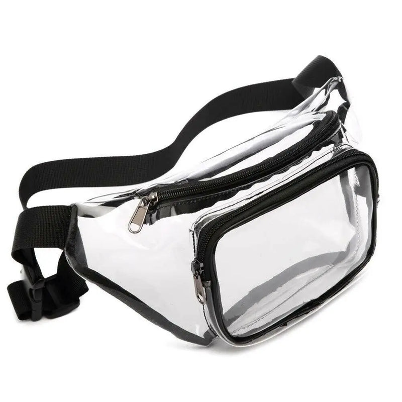 Clear Jelly Messenger Bag Waist Fanny Pack Belt Bag