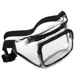 Clear Jelly Messenger Bag Waist Fanny Pack Belt Bag
