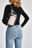 Clear Jelly Messenger Bag Fanny Pack Waist Belt Chest Bag